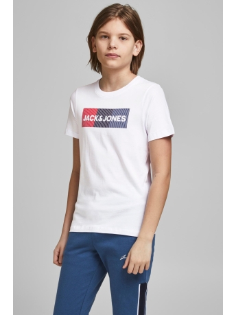 Jack & Jones Junior T-shirt JJECORP LOGO TEE SS O-NECK  NOOS JN 12152730 White