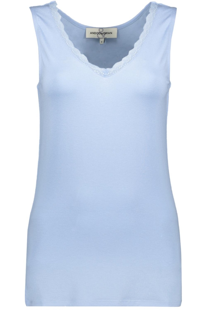 VALERIA LACE SG102 CB CHAMBRAY BLUE