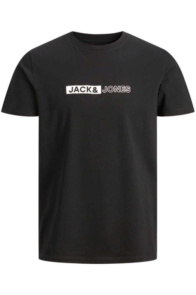 JJNEO TEE SS CREW NECK 12221946 BLACK/SMALL