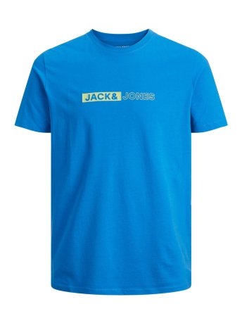 Jack & Jones T-shirt JJNEO TEE SS CREW NECK 12221946 FRENCH BLUE/SMALL