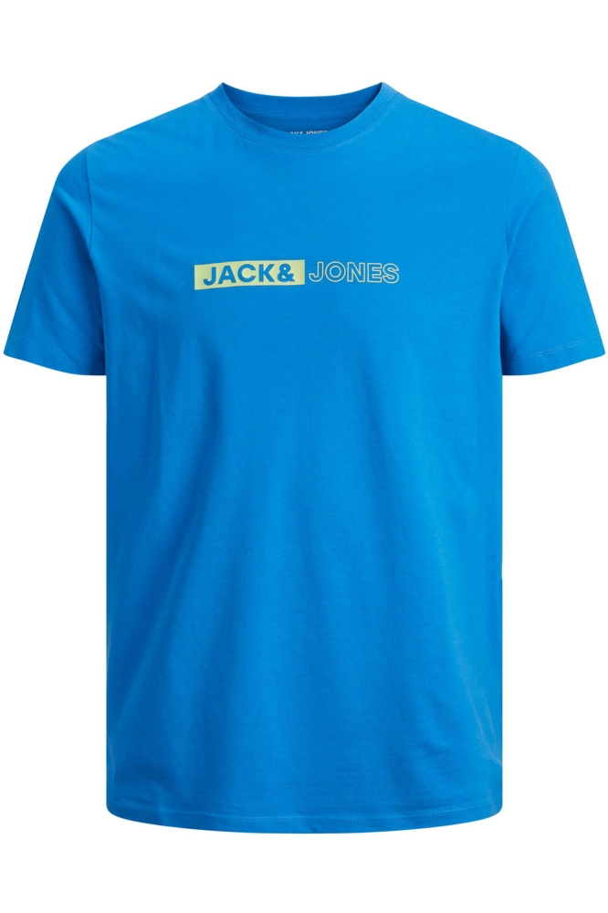 JJNEO TEE SS CREW NECK 12221946 FRENCH BLUE/SMALL