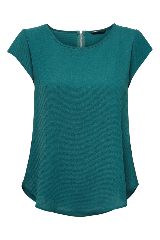 ONLVIC S/S SOLID TOP NOOS PTM 15142784 DEEP TEAL