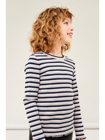 Name It T-shirt NKFVEMMA LS SLIM TOP NOOS 13204661 Burnished Lilac