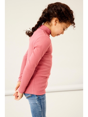 Name It Trui NKFNAKAL LS ROLLNECK TOP NOOS 13208644 Mauvewood