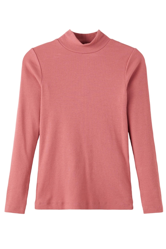 NKFNAKAL LS ROLLNECK TOP NOOS 13208644 Mauvewood