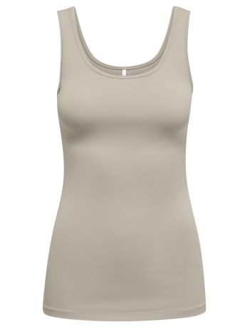 Only Top ONLLIVE LOVE S/L TANK TOP NOOS 15095808 SILVER LINING
