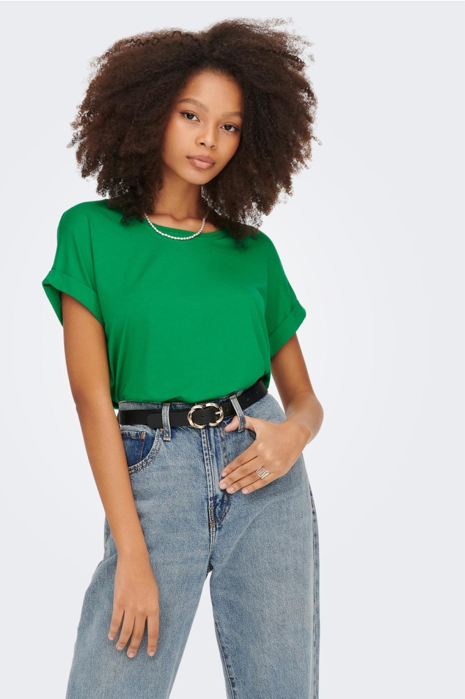 ONLMOSTER S/S O-NECK TOP NOOS JRS 15106662 JOLLY GREEN