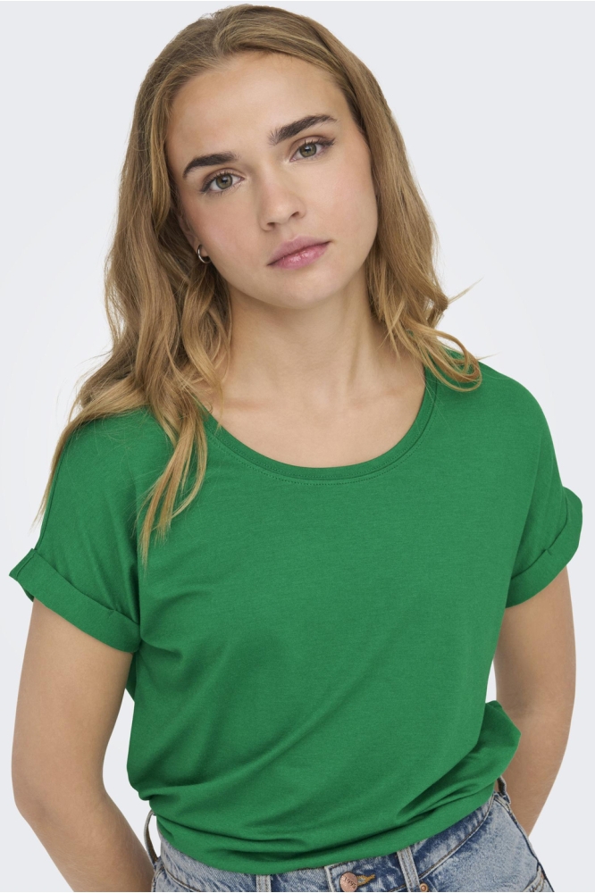 ONLMOSTER S/S O-NECK TOP NOOS JRS 15106662 JOLLY GREEN