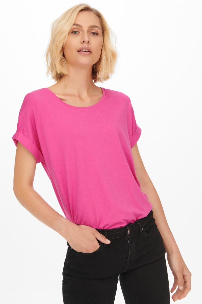 ONLMOSTER S/S O-NECK TOP NOOS JRS 15106662 GIN FIZZ