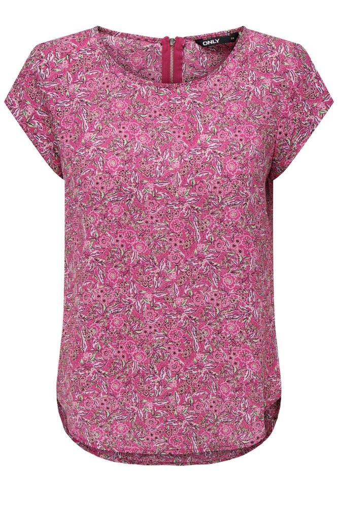 ONLVIC S/S AOP TOP NOOS PTM 15161116 VERRY BERRY/FLORAL BOH