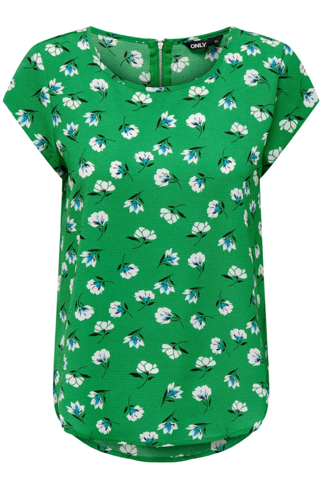 ONLVIC S/S AOP TOP NOOS PTM 15161116 GREEN BEE/MEDIUM SON
