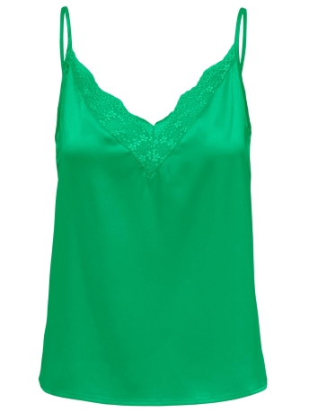 Only Top ONLVICTORIA SL LACE MIX SINGLET WVN 15287104 Kelly Green