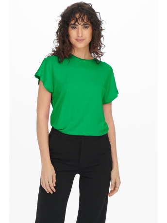 Jacqueline de Yong T-shirt JDYNELLY S/S O-NECK TOP JRS NOOS 15257232 KELLY GREEN