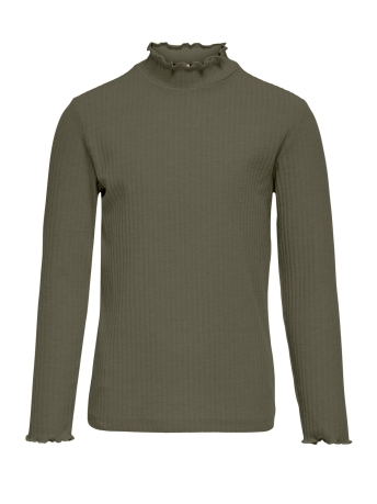 Kids Only T-shirt KOGNELLA L/S HIGH NECK TOP JRS NOOS 15212059 Kalamata