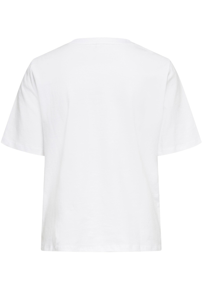 ONLMAUVE BOXY S/S  WOMAN TOP BOX JR 15286644 Bright White/PROUD