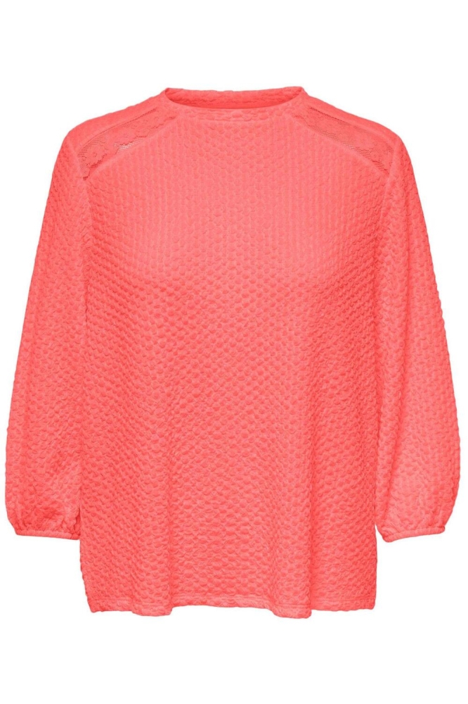 ONLGITTA 2/4 TOP CS JRS 15287194 GEORGIA PEACH