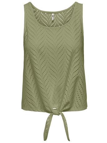 Jacqueline de Yong Top JDYCARLA CATHINKA S/L KNOT TOP JRS 15261741 SAGE