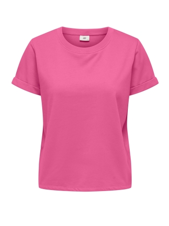 Jacqueline de Yong T-shirt JDYIVY S/S TOP JRS 15291470 Shocking Pink