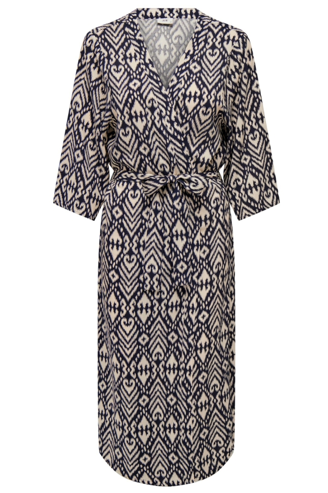 JDYBORA LIFE 3/4 LONG KIMONO WVN 15248834 Sky Captain/IKAT-2C