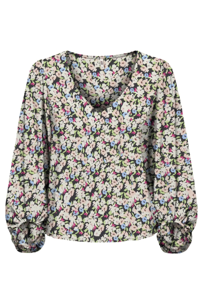 JDYLIZZI 3/4 TOP WVN 15286402 Black/IMPATIENS