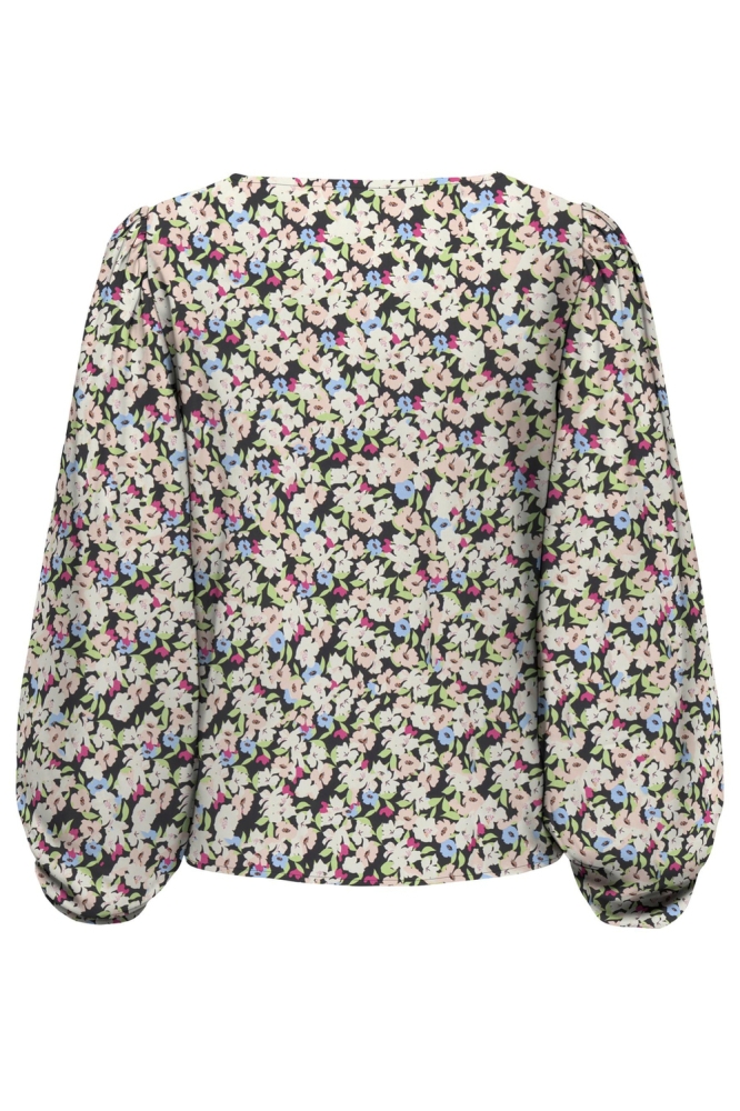 JDYLIZZI 3/4 TOP WVN 15286402 Black/IMPATIENS