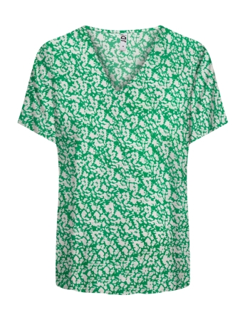 Jacqueline de Yong T-shirt JDYSTARR LIFE S/S V-NECK TOP WVN 15198141 JELLY BEAN