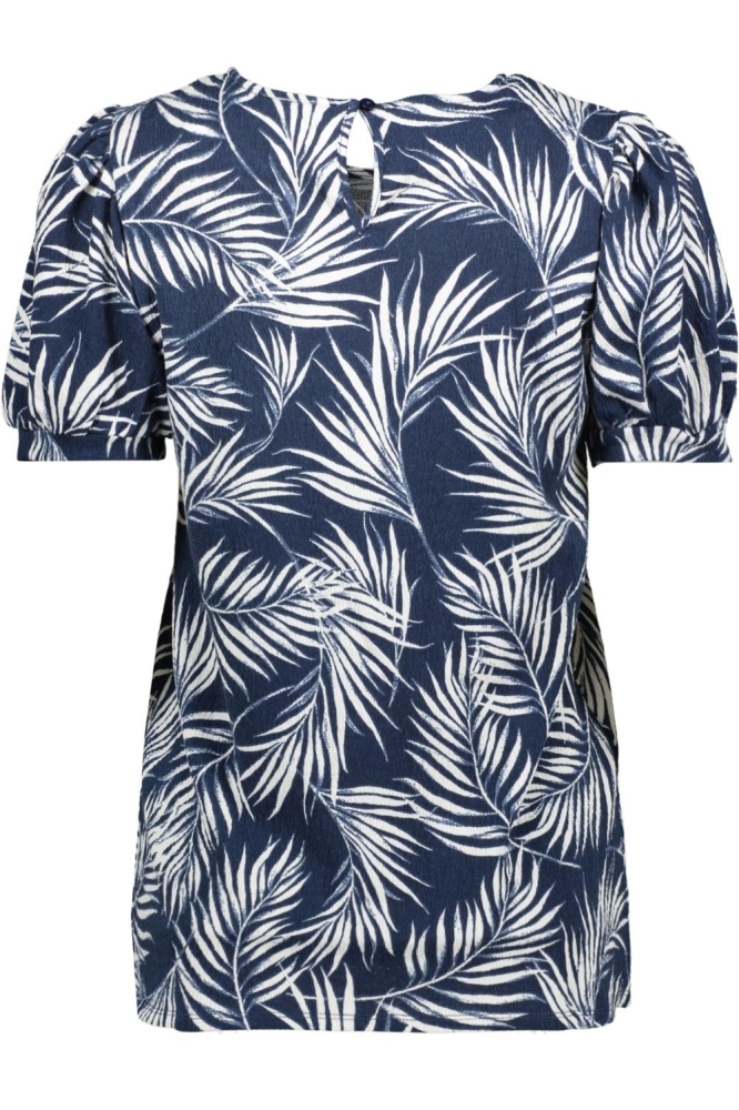 ONLPAULINE 2/4 TOP CS JRS 15307425 NAVY BLAZER/TROPICAL
