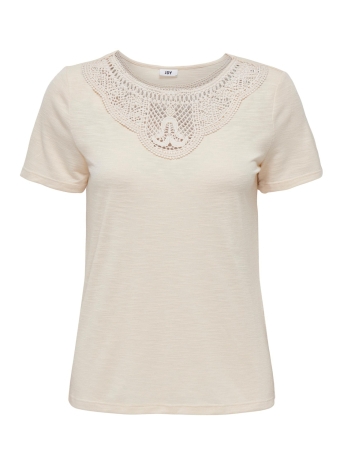 Jacqueline de Yong T-shirt JDYDODO S/S TOP JRS ATK 15296235 Sandshell