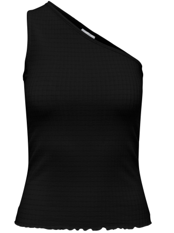 Jacqueline de Yong Top JDYFRANSISKA S/L ONE SHOULDER TOP J 15295782 BLACK