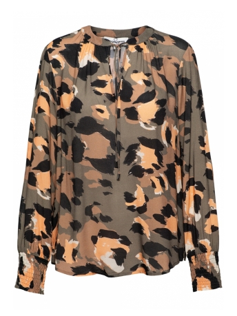 AndCo Woman Blouse ANINE B ANIMAL BL236 80650 KN Khaki