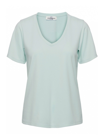 AndCo Woman T-shirt MARLEY TO191 70900 MIB Misty Blue