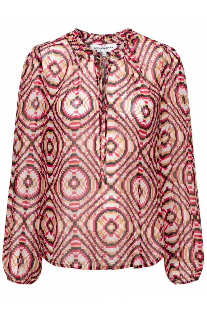 ANDREA MOZAIC BL229 40350 CL-Cherry (Multi)
