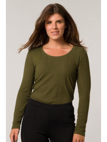 Ivy Beau T-shirt NENA 4000699  OLIVE