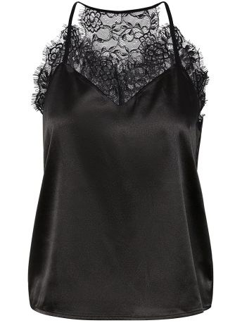 Pieces Top PCLUA SINGLET 17140275 BLACK