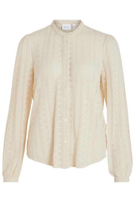 Vila vichikka lace l/s shirt- noos