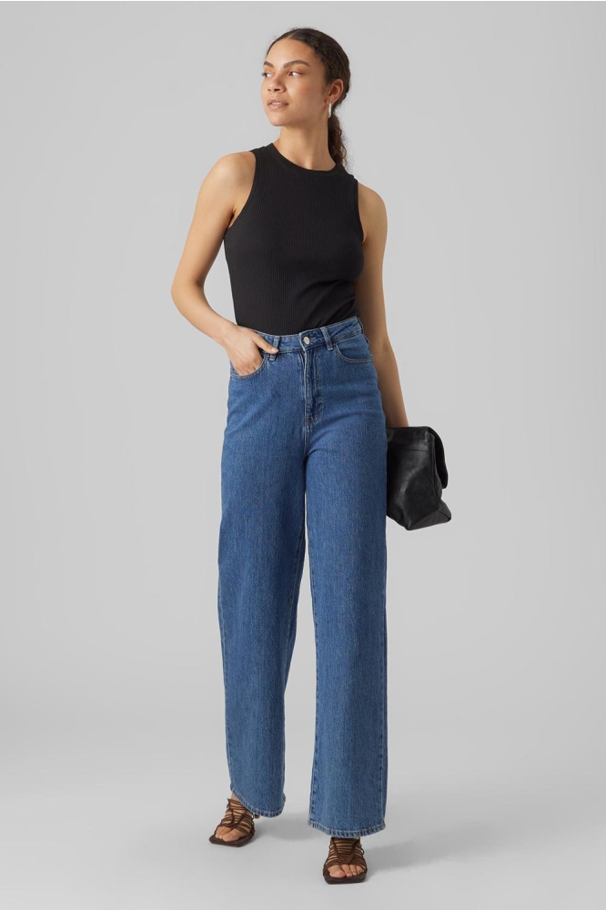 Vero Moda zwarte dames top | Model