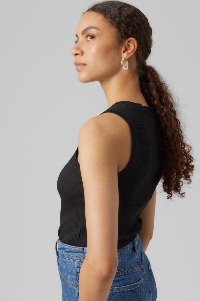 Vero Moda zwarte dames top | Close up