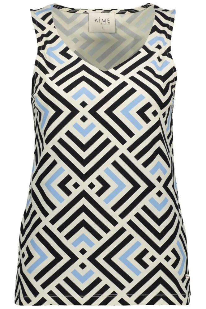 GRACE TOP AT04 03351 300 2 NIGHTINGALE PRINT