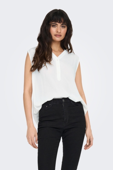 Only Top ONLJETTE LIFE S/L TOP WVN NOOS 15213420 CLOUD DANCER