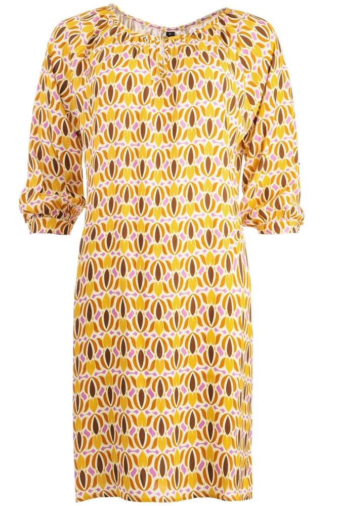 JACKIE 3 4 TULLIPS WOVEN 23S1 SS048 02 110 OKER