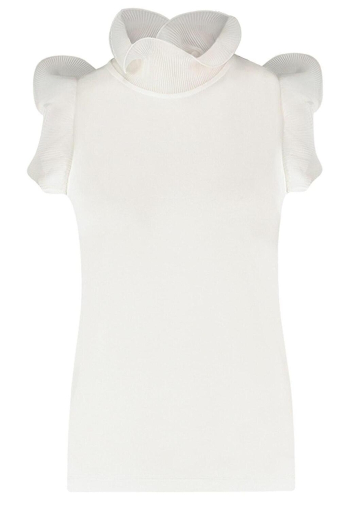 MEREL S23 SLEEVELESS TOP 10 OFF WHITE