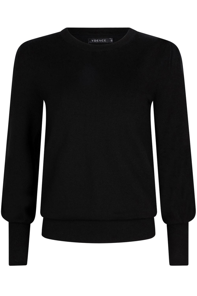 KNITTED TOP VERA CS2310 BLACK