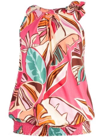 NED Top BIBI SL FUCHSIA ROSE TROPICAL 23S2 MV069 03 430 FUCHSIA ROSE