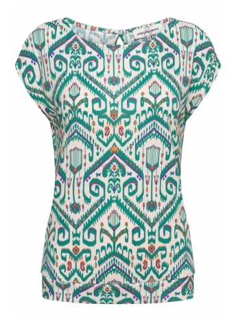 AndCo Woman T-shirt LILLY NATIVE TO171 80050 N Green