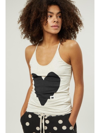 10 Days Top PETIT WRAPPER HEART 20 705 3202 4000 SOFT WHITE MELEE