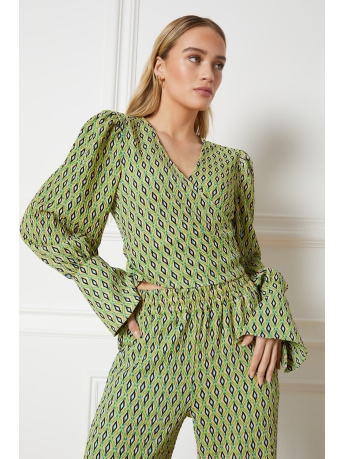 Refined Department Blouse VAIRA R230387045 700 GREEN