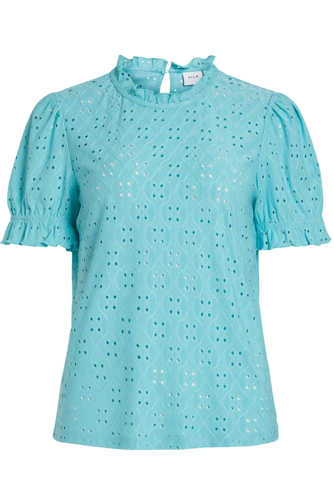 VIKAWA S/S FLOUNCE  TOP/SU - NOOS 14070251 CAPRI