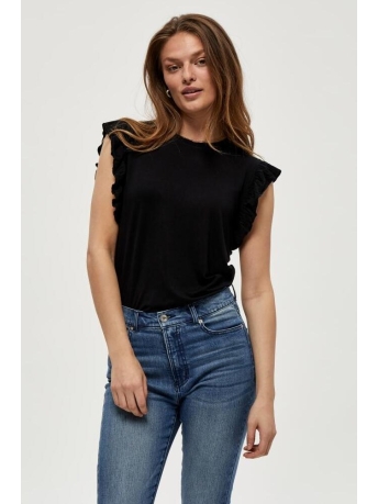 Peppercorn Top MARIELLA TOP PC6061 9000 BLACK