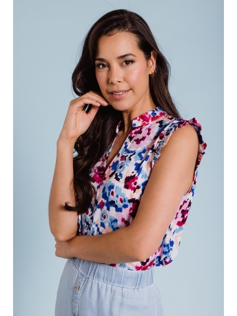 Femme9 Top PAZ TOP 1FE23S19 MULTICOLOR