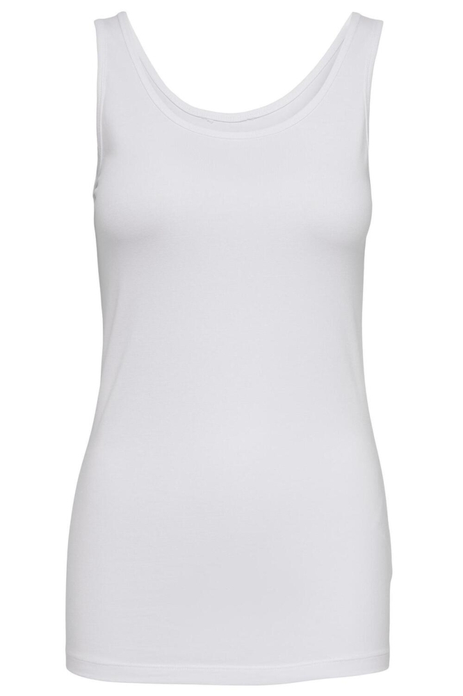 Jacqueline de Yong witte dames top | Vooraanzicht
